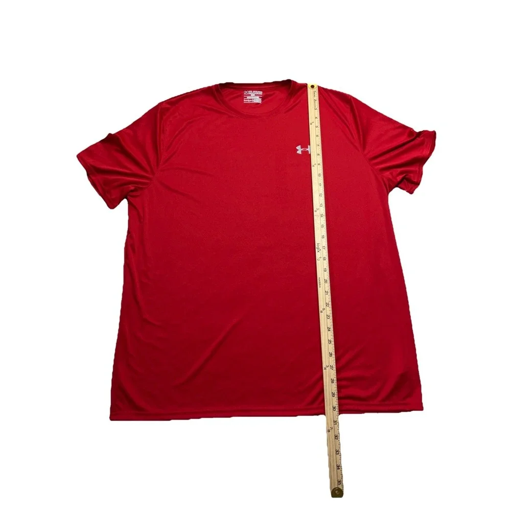 Under‎ Armor Red Sports T Shirt Size 2XL